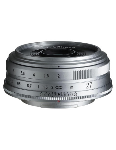Lente Voigtlander X 27mm F2 Ultron para Cámaras Fuji X