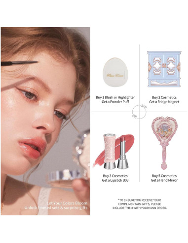 Brillo Labial Hidratante Flower Knows G01 Alicia 5 ml
