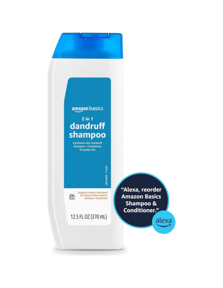Champú y Acondicionador 2 en 1 Amazon Basics para Caspa 400 ml Champú y Acondicionador 2 en 1 Amazon Basics para Caspa 400 ml