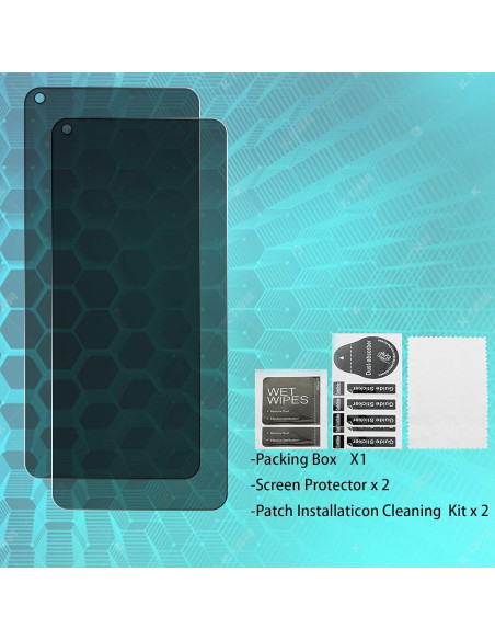 Protector de Pantalla Privado 2 Pcs para Motorola G Stylus 2021 Protector de Pantalla Privado 2 Pcs para Motorola G Stylus 2021