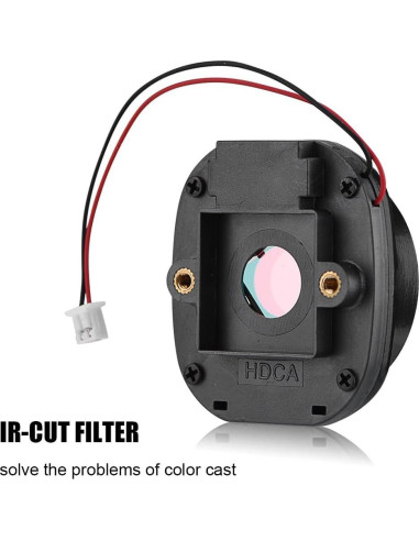 Filtro IR Cut 2 Pcs Soporte Montaje Lente CS para Cámara IP