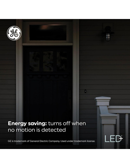 Bombillas LED+ GE con Sensor de Movimiento 12W Luz Diurna (2 Pzs) Bombillas LED+ GE con Sensor de Movimiento 12W Luz Diurna (2 Pzs)