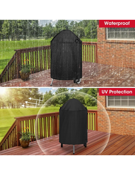 Cubierta Redonda para Parrilla Unicook 28" Diá x 89 cm Al Cubierta Redonda para Parrilla Unicook 28" Diá x 89 cm Al