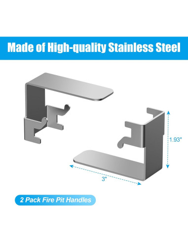 Mango de Fuego Outspark para Solo Stove Mesa Campfire XL