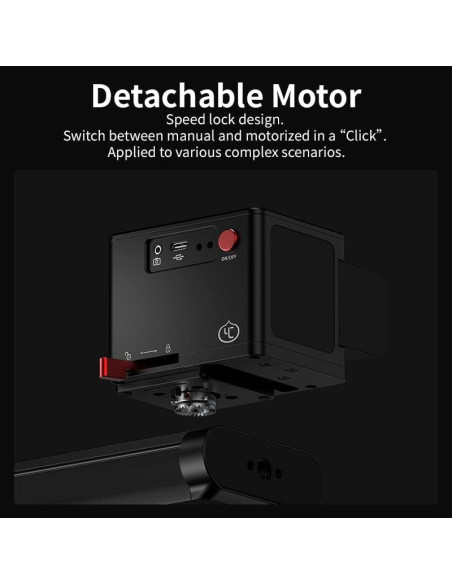 Slider Motorizado para Cámara YC Onion 70cm Compatible DJI ZHIYUN Slider Motorizado para Cámara YC Onion 70cm Compatible DJI ZHIYUN