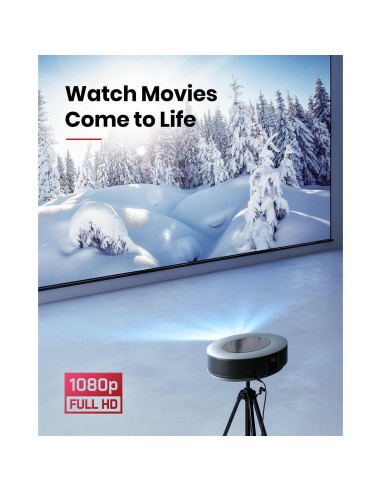 Proyector Anker NEBULA Cosmos Full HD 1080p, Android TV, 4K