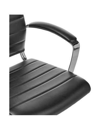 Silla de Escritorio Ejecutiva Amazon Basics, Respaldo Alto, Negro