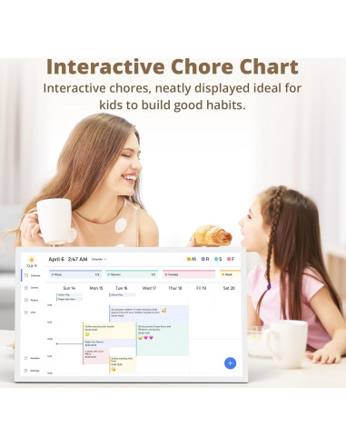Calendario Digital 32" Dragon Touch FHD Interactivo Montable
