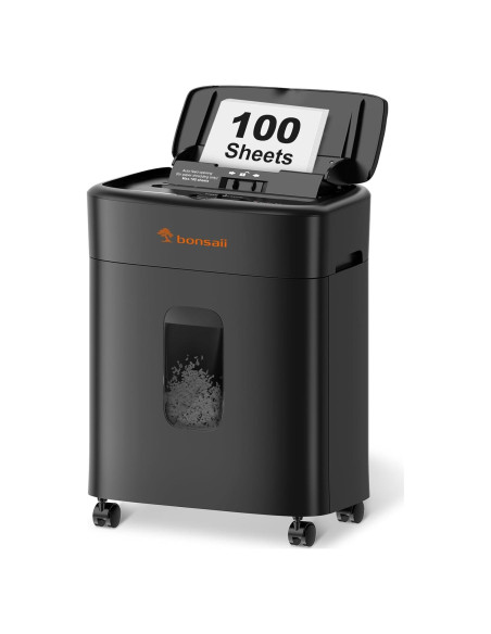 Trituradora de Papel Bonsaii C231-D Micro Corte 100 Hojas Trituradora de Papel Bonsaii C231-D Micro Corte 100 Hojas