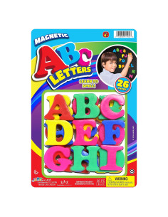 Juego de Letras Magnéticas JA-RU 26 Piezas Educativas