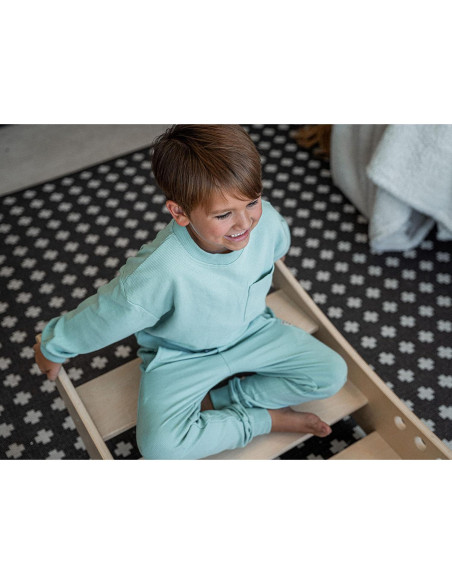 Avenlur Barco Mecedor y Escalador Montessori 2 en 1 para Niños Avenlur Barco Mecedor y Escalador Montessori 2 en 1 para Niños