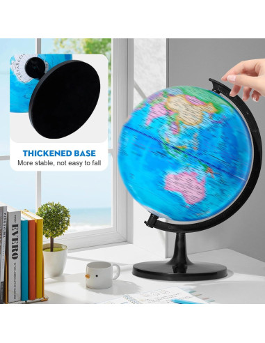 Globo Educativo GOCHANGE 25.4 cm con Base Engrosada