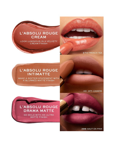 Lancme L'Absolu Rouge Barra de Labios Hidratante 8HR - Color Transparente