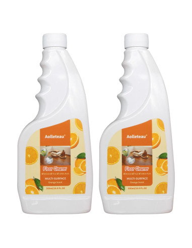 Limpiador de Piso Aolleteau 500 ml - Aroma Naranja, 2 Unidades