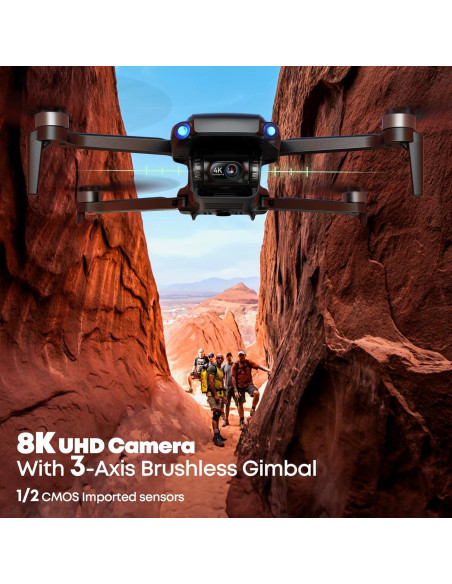 Dron Bwine F7GB2 4K con cámara y 75 min de vuelo + F7MINI 8K Dron Bwine F7GB2 4K con cámara y 75 min de vuelo + F7MINI 8K