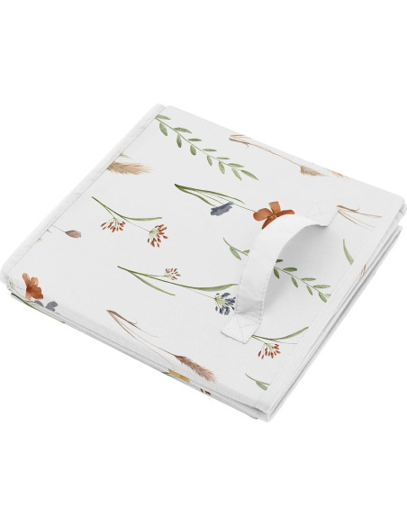 Cubos de Almacenamiento Colapsables Sweet Jojo Designs Jardín Floral - Juego de 2 Cubos de Almacenamiento Colapsables Sweet Jojo Designs Jardín Floral - Juego de 2