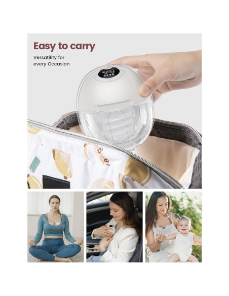 Extractor de Leche Eléctrico Portátil Momdiary S32 - 4 Modos y 9 Niveles Extractor de Leche Eléctrico Portátil Momdiary S32 - 4 Modos y 9 Niveles