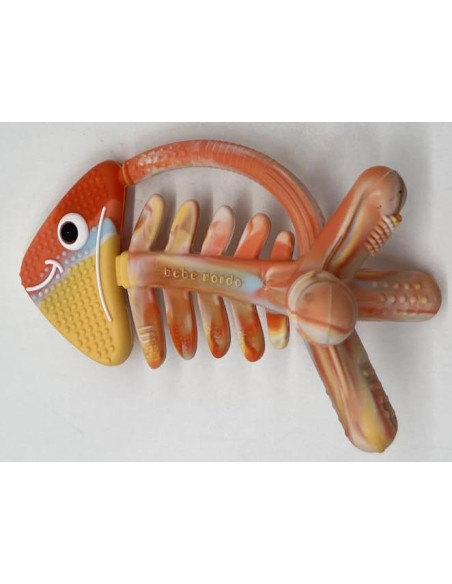 Mordedor 3D Pez Arcoíris Bebe Mondo - Silicona para Dentición 0-6 Meses Mordedor 3D Pez Arcoíris Bebe Mondo - Silicona para Dentición 0-6 Meses