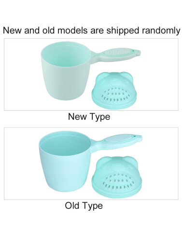 Taza de Enjuague para Bebés Verde - Protección Ocular y Divertida