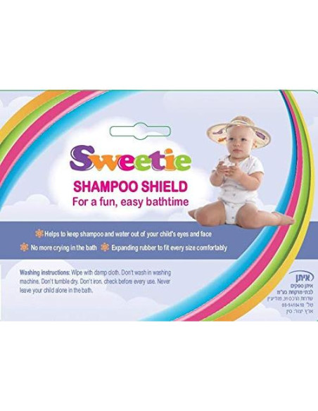 Gorro de Baño Protector Sweetie para Niños y Bebés Azul Gorro de Baño Protector Sweetie para Niños y Bebés Azul