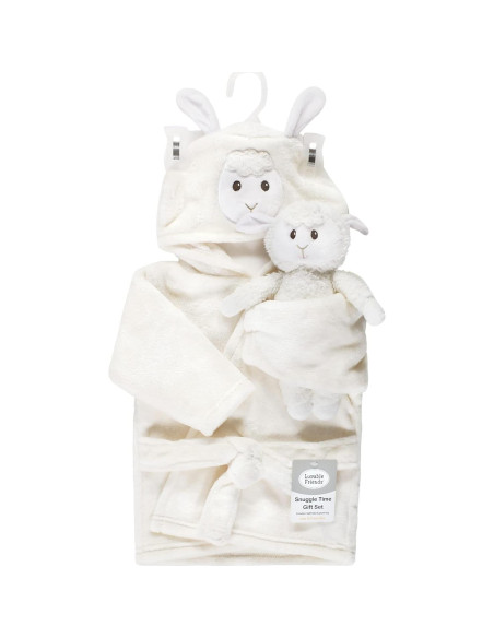 Set de Bata de Baño de Peluche Luvable Friends Bebé 0-9 Meses Set de Bata de Baño de Peluche Luvable Friends Bebé 0-9 Meses