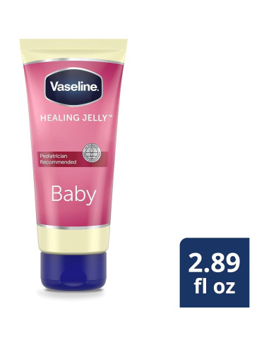 Gel de Petróleo Vaseline Bebé 82 g Hipoalergénico para Erupciones