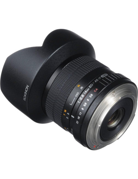 Lente Ultra Gran Angular Rokinon 14mm f/2.8 para Canon Lente Ultra Gran Angular Rokinon 14mm f/2.8 para Canon