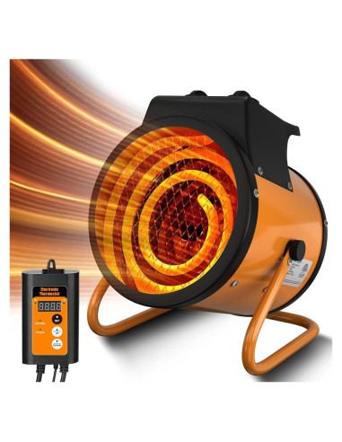 Calentador de Invernadero Gardtech 1500W con Termostato Digital