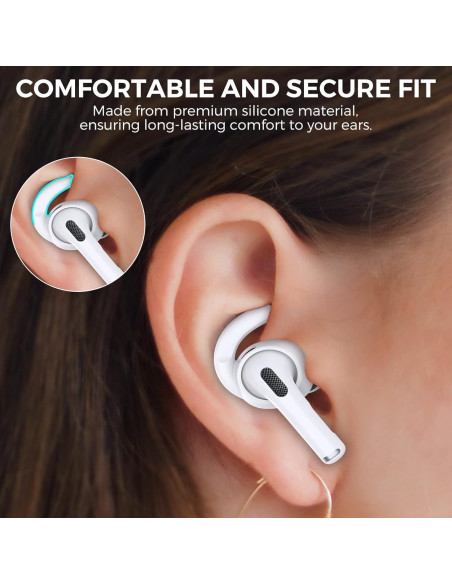 Cubierta de Ganchos para Orejas AhaStyle AirPods 3 - Silicona Cubierta de Ganchos para Orejas AhaStyle AirPods 3 - Silicona