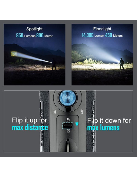 Linterna de Mano Recargable OLIGHT Marauder 2 14000 Lúmenes Linterna de Mano Recargable OLIGHT Marauder 2 14000 Lúmenes
