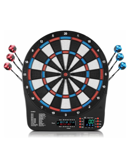 Tablero de Dardos Electrónico Haoteey 34.29 cm 32 Juegos Tablero de Dardos Electrónico Haoteey 34.29 cm 32 Juegos