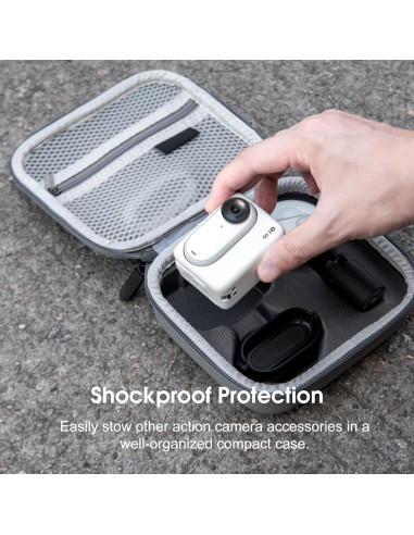 Funda de Transporte para Insta360 GO 3S - Bolsa Protectora Gris