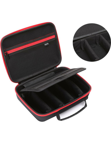 Funda de cámara MOSISO EVA para GoPro Hero y AKASO - Negra
