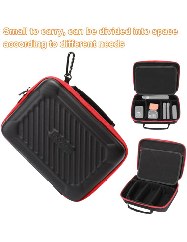 Funda de cámara MOSISO EVA para GoPro Hero y AKASO - Negra