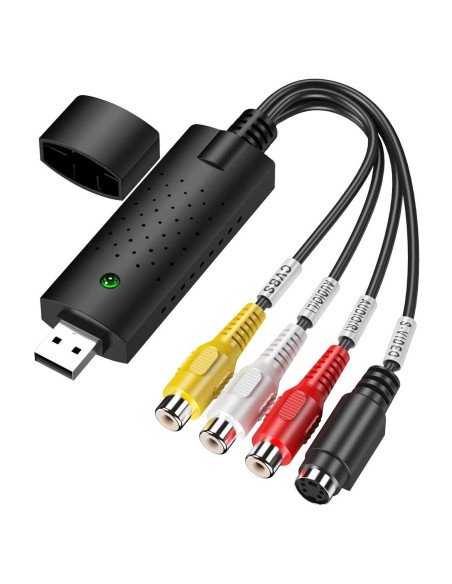 Tarjeta de Captura de Video USB Boboyes VAC-007 RCA a Digital Tarjeta de Captura de Video USB Boboyes VAC-007 RCA a Digital