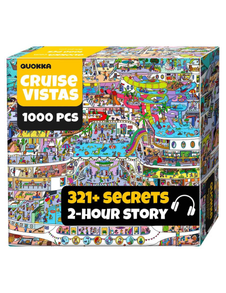 Puzzle Quokka 1000 Piezas Vistas de Crucero - Adducate Puzzle Quokka 1000 Piezas Vistas de Crucero - Adducate