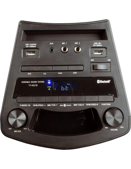 Altavoz Inalámbrico Toshiba TY-ASC50 50W con Bluetooth y FM Altavoz Inalámbrico Toshiba TY-ASC50 50W con Bluetooth y FM