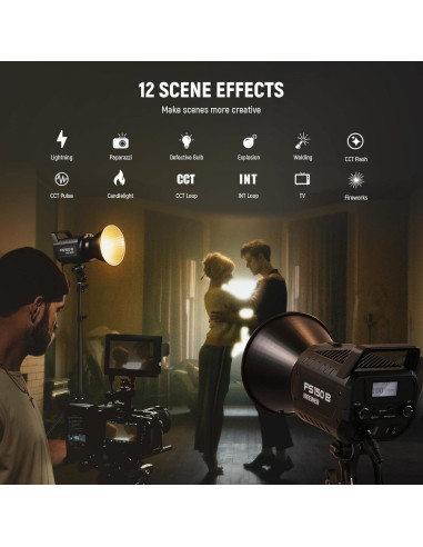 Luz de Video LED NEEWER FS150B 130W Bi Color 2700K-6500K