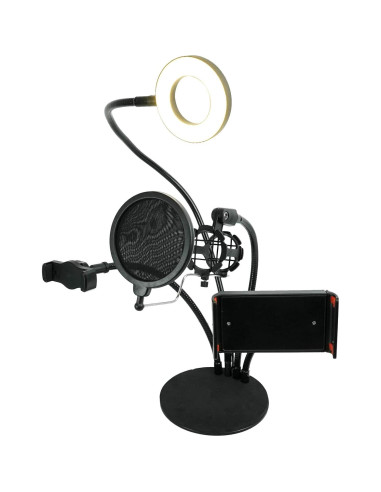 Luz de Selfie LED LIVESHOW4LTM para Streaming y Redes Sociales