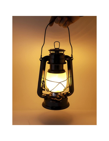 Lámpara de Llama Vintage LED YAKii para Exterior - Negro Lámpara de Llama Vintage LED YAKii para Exterior - Negro