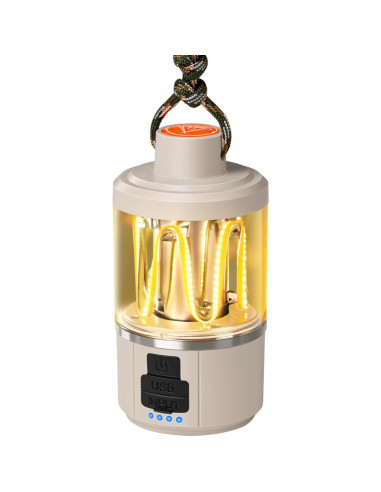 Linterna de Camping Luvan Recargable LED 1500mAh Impermeable