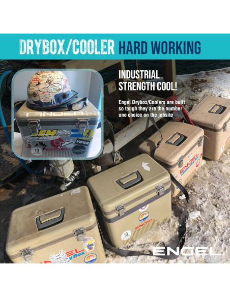 Cooler Engel UC19 19qt Hermético a Prueba de Fugas