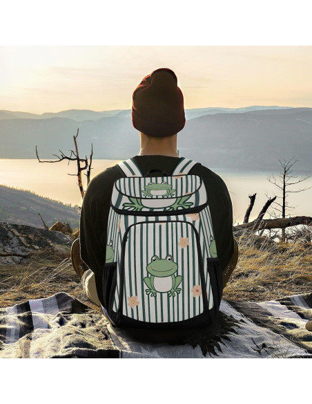 Mochila Enfriadora Jihqo 28L Impermeable para 36 Latas Mochila Enfriadora Jihqo 28L Impermeable para 36 Latas