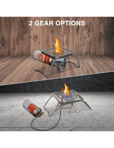 Parrilla de Campamento Plegable REDCAMP 6" Acero Inoxidable Parrilla de Campamento Plegable REDCAMP 6" Acero Inoxidable