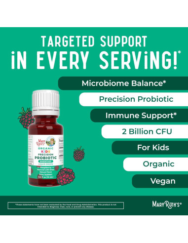 Gotas Probióticas para Niños MaryRuth 30 Porciones Salud Digestiva