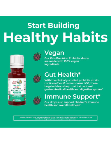 Gotas Probióticas para Niños MaryRuth 30 Porciones Salud Digestiva