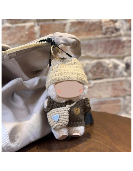 Conjunto de Ropa para Muñeca 17cm Coruja 3 Piezas Hecho a Mano Conjunto de Ropa para Muñeca 17cm Coruja 3 Piezas Hecho a Mano