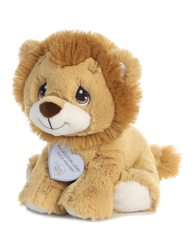 León de Peluche Aurora Momentos Preciosos 21.6 cm Marrón