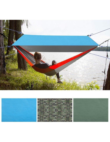 Toldo Impermeable Genérico 100x145cm Camuflaje para Camping