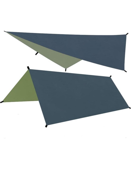 Toldo Impermeable Genérico 100x145cm Camuflaje para Camping Toldo Impermeable Genérico 100x145cm Camuflaje para Camping